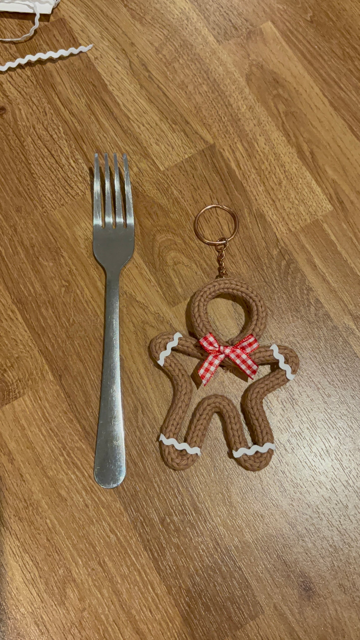 Gingerbread Keyring