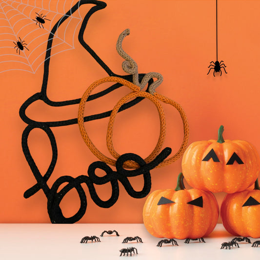 Halloween Wool Wire Art Decor Bundle